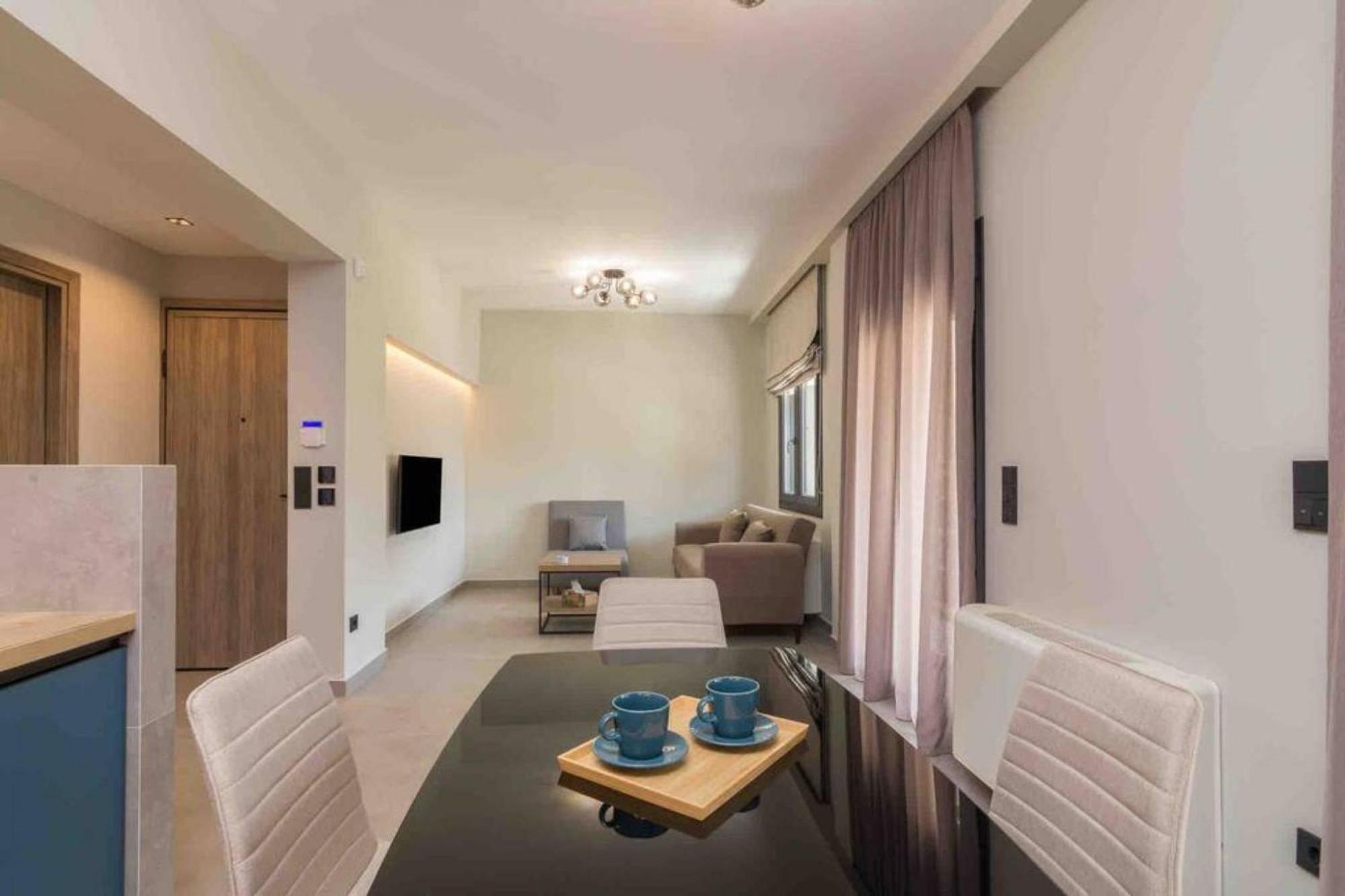 Apartamento Blue Pearl At Glufada Sea Side Atenas Exterior foto